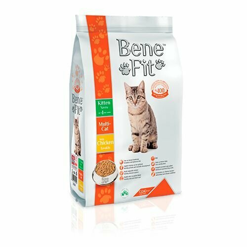 Сухой корм Benefit для котят Kitten Multi-Cat, с курицей, 1,5 кг