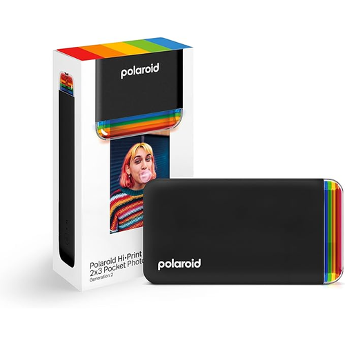 Компактный фотопринтер Polaroid HI-PRINT Pocket Printer E-Box Generation 2, черный