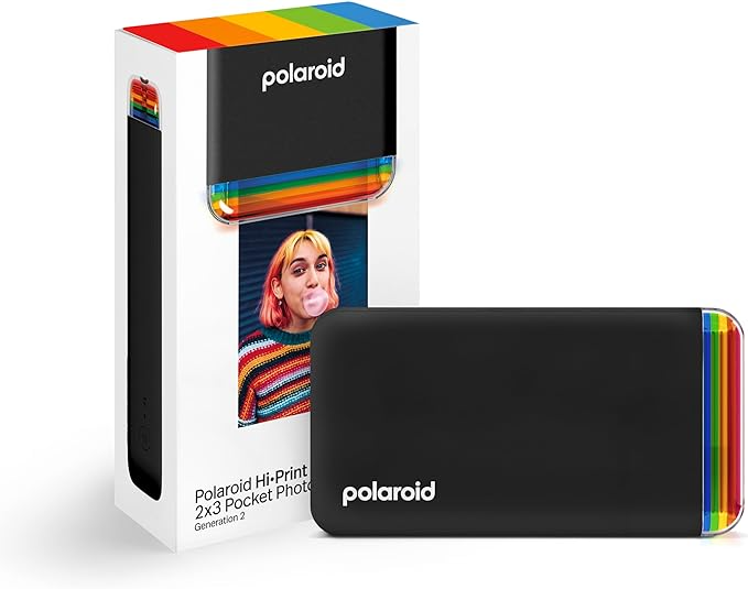 Polaroid HI-PRINT Pocket Printer E-Box Generation 2, черный