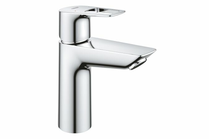 Смеситель для раковины Grohe BauLoop 23886001 с нажимным донным клапаном, хром