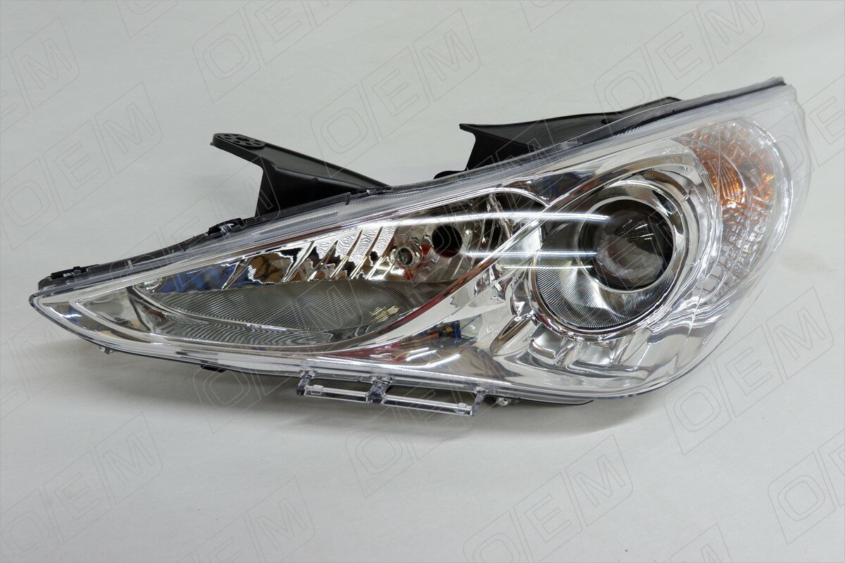 Фара левая для Хендай Соната 6 2009-2014 год выпуска (Hyundai Sonata 6) O.E.M. OEM0038FL