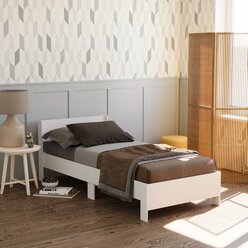 Кровать односпальная деревянная 90х200 см