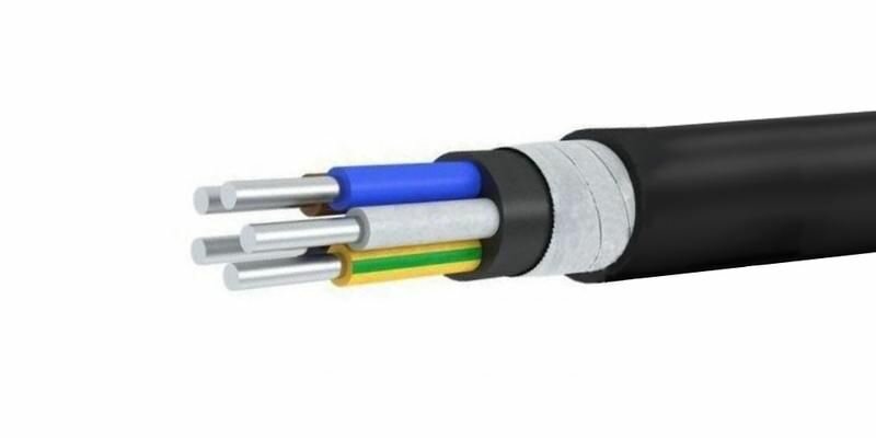 фото Кабель авбшв 5х10 ОК (N PE) 0.66кВ (м) Кавказкабель 22010040206