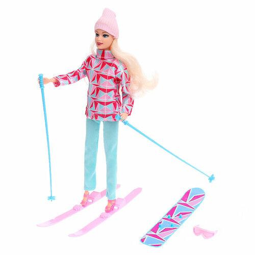 Кукла-модель «Ксения спортсменка» с аксессуарами кукла barbie олимпийская спортсменка gjl73 скейтбординг