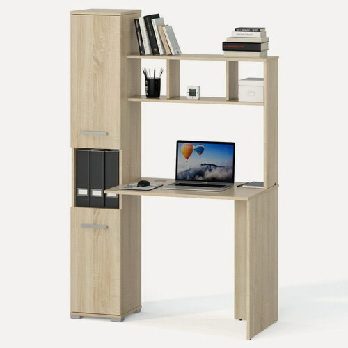 Изображение товара Стол компьютерный Вента-5 левый Дуб Сонома