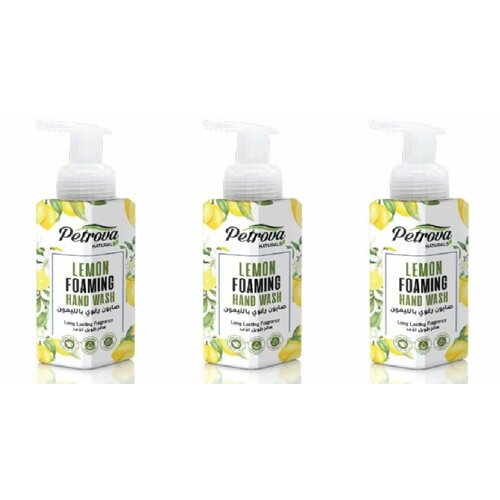 Petrova Пенка для мытья рук NATURALS BLUEBERRY лимон 250 мл 3 шт 1776₽