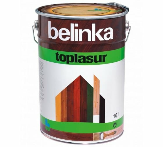 Belinka пропитка Toplasur, 10 кг, 10 л, 28 старая древесина