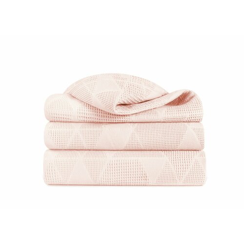 Плед 180Х190 2 СП жаккард нежно-персик н-текс