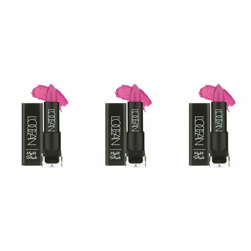 Locean Матовая помада для губ Matte Stick #03 Pure pink, 3,3 г, 3 шт