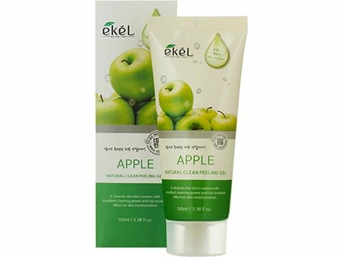 Пилинг-скатка Ekel Natural Clean peeling gel Apple
