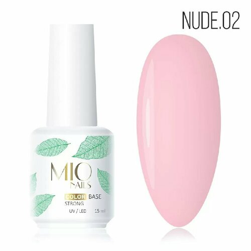 Камуфлирующая база для гель-лака MIO Nails Base Color Nude 02 15 м 680₽