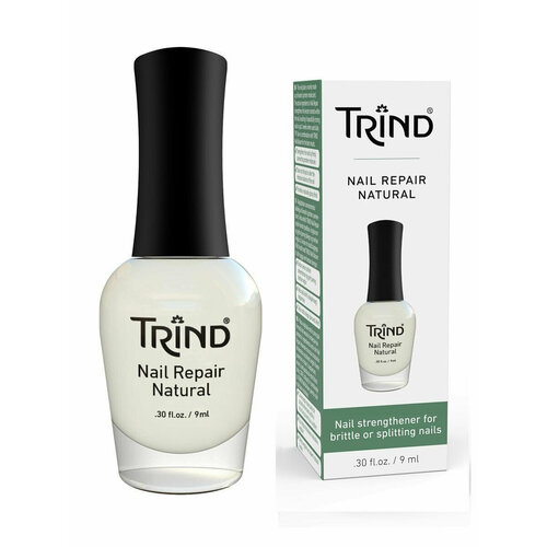 Trind, Nail Repair Natural, Укрепитель ногтей глянцевый, натуральный, 9 мл