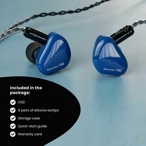 Наушники iBasso IT00 blue 7650₽