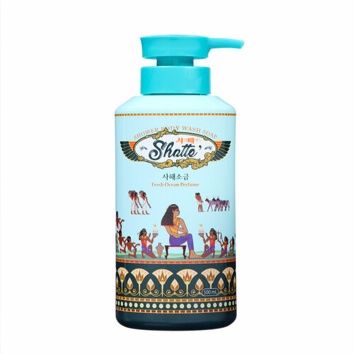 MUKUNGHWA Гель- скраб для душа с солями Мертвого моря и ароматом свежего океана 500 мл 1362₽