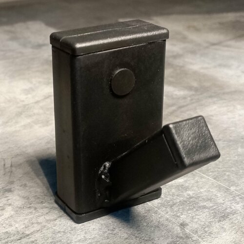 Крючок настенный Елка 2 в стиле лофт металл черный матовый 425₽