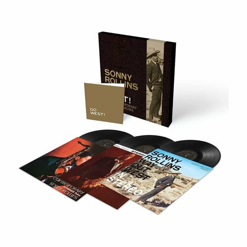 Sonny Rollins - Go West: The Contemporary Records Albums (Box) (3LP) 2023 Black, 180 Gram, Box Виниловая пластинка