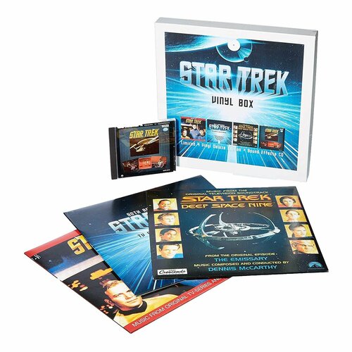 OST - Star Trek (Various Artists) (Box) (5LP), 2020, Виниловая пластинка фигурка star trek доктор леонард боунс маккой конструктор для мальчиков