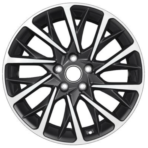 Колесный диск Khomen KHW 1804 7.5x18 5*108 ET40 DIA60.1 Black-FP