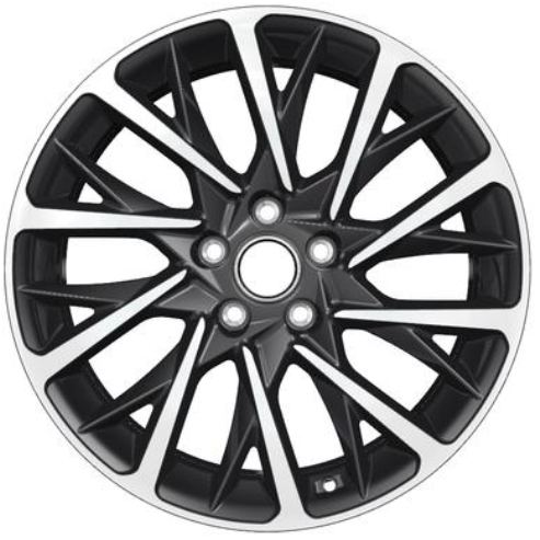 Колесный диск Khomen KHW 1804 7.5x18 5*108 ET40 DIA60.1 Black-FP