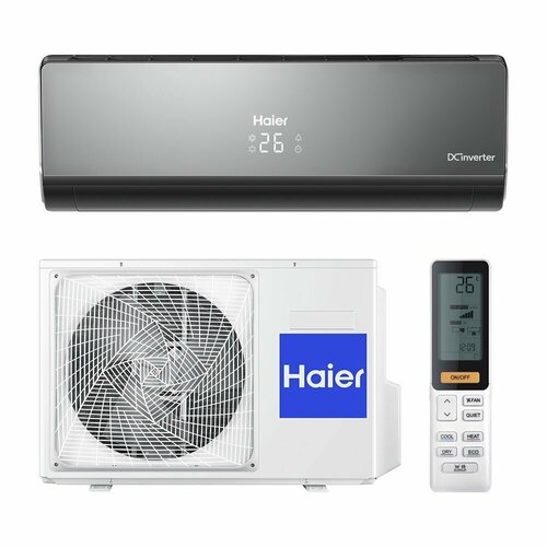 Настенная сплит-система Haier AS12NS6ERA-B/1U12BS3ERA кассетный кондиционер haier ab12cs2era s 1u12bs3era