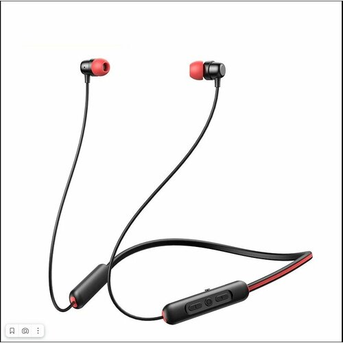 Наушники беспроводные RB-S12 Sport Bluetooth /Sport черные/ Наушники беспроводные / Bluetooth наушники наушники bluetooth костная проводимость черные