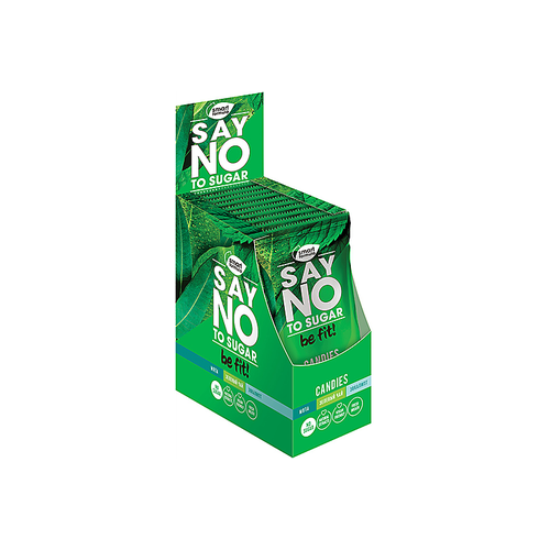 «Smart Formula», карамель без сахара Say no to sugar, мята, зелёный чай, эвкалипт, 60 г (упаковка 10 шт.)