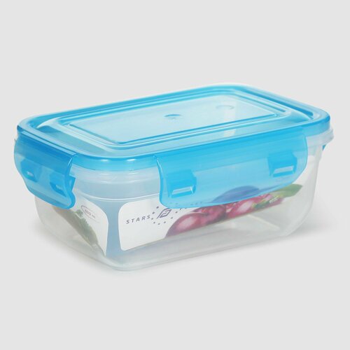 Контейнер Stars Plast с цветной крышкой 400 мл 134х99х59 см 570₽
