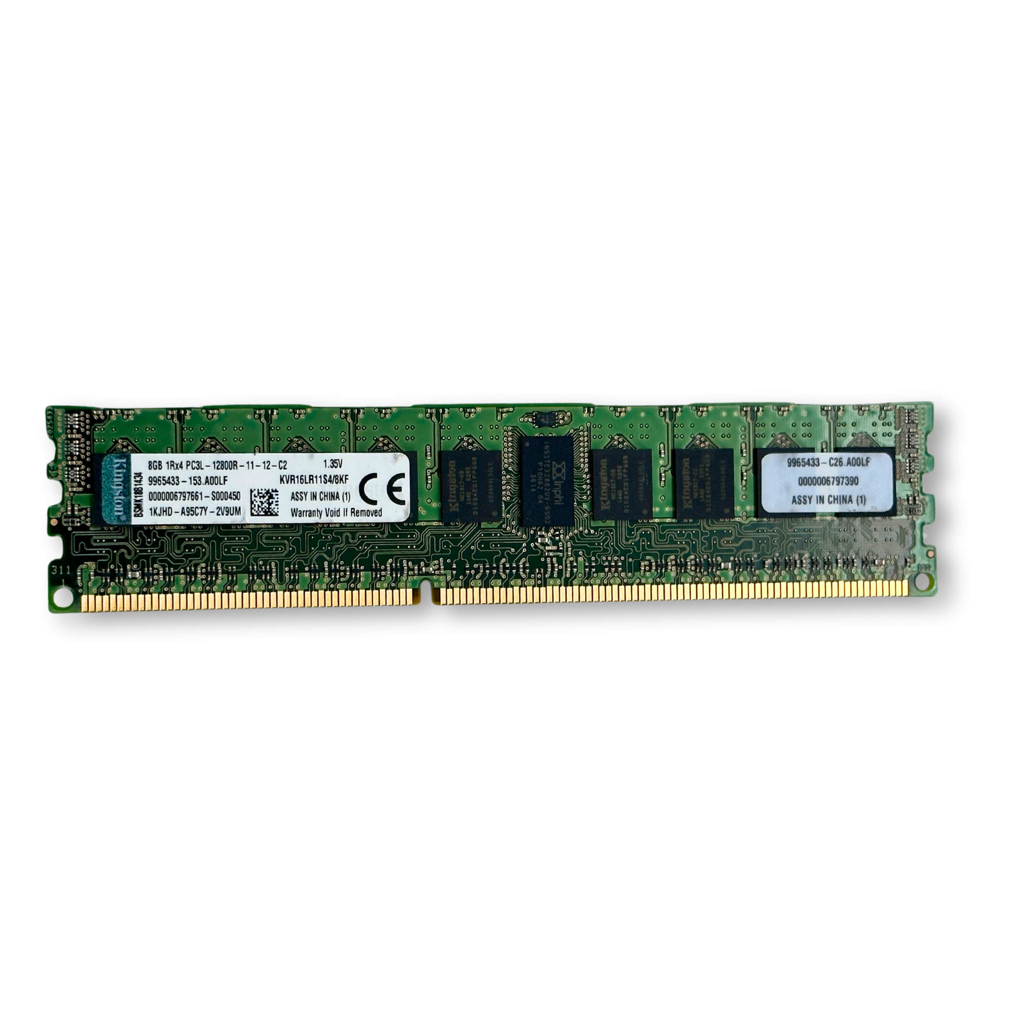 Оперативная память Kingston ValueRAM 8 ГБ DDR3 1600 МГц DIMM CL11 KVR16N11/8