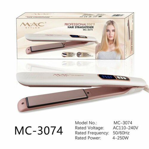 Профессиональный выпрямитель для укладки волос Утюжок для выпрямления волос 507800₽