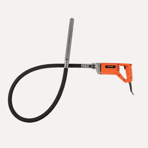 Изображение товара Вибратор для бетона глубинный строительный PATRIOT CV 105, 1000Вт, 7000 кол/мин, гибкий вал, диаметр 35мм