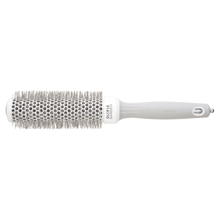 Термобрашинг OG Expert Blowout Speed Wavy Bristles White&Grey 35 мм (olivia garden)