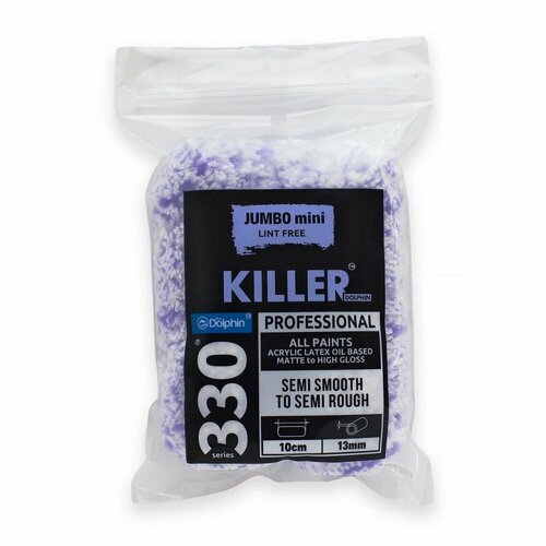 Набор из 2 мини-валиков из микрофибры Blue Dolphin Killer (100мм) ворс 13 мм