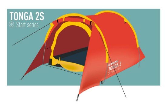 фото Палатка туристическая Atemi TONGA 2S