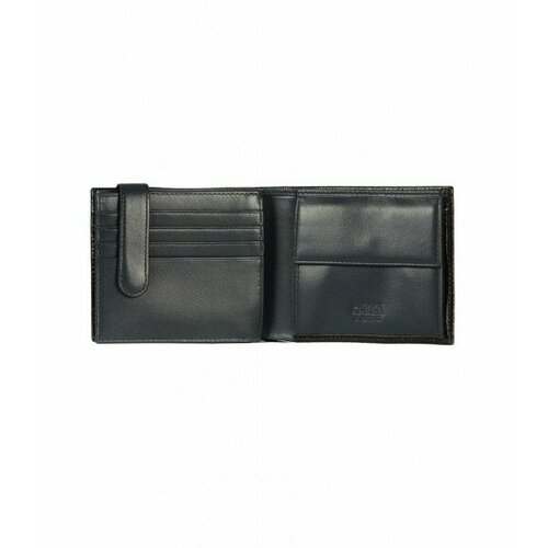 Портмоне Patek Philippe, фактура гладкая, под рептилию, черный