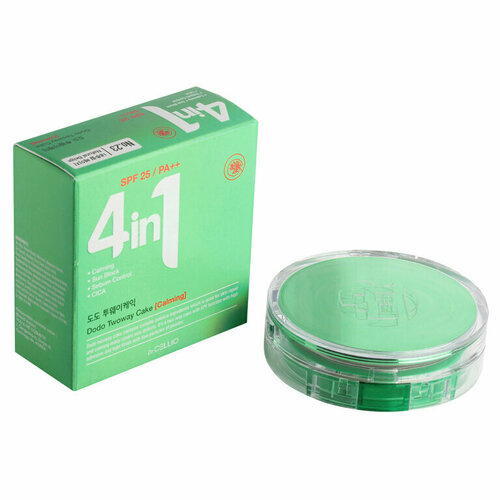 Пудра для лица с запасным блоком DrCellio Dr G50 4 in 1 Dodo Twowaycake Calming 23 Natural Beige 1482₽