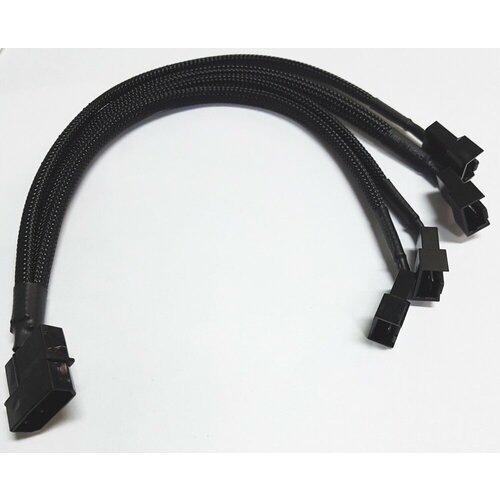Переходник Generic Molex 4pin 4 x Fan 580₽