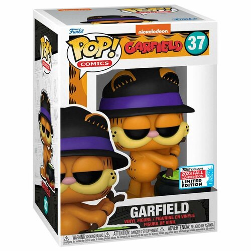 Фигурка Funko POP! Comics Garfield: Garfield. 2023 Fall Convention Limited Edition фигурка funko pop marvel zombies 763 zombie morbius 2021 spring convention limited edition