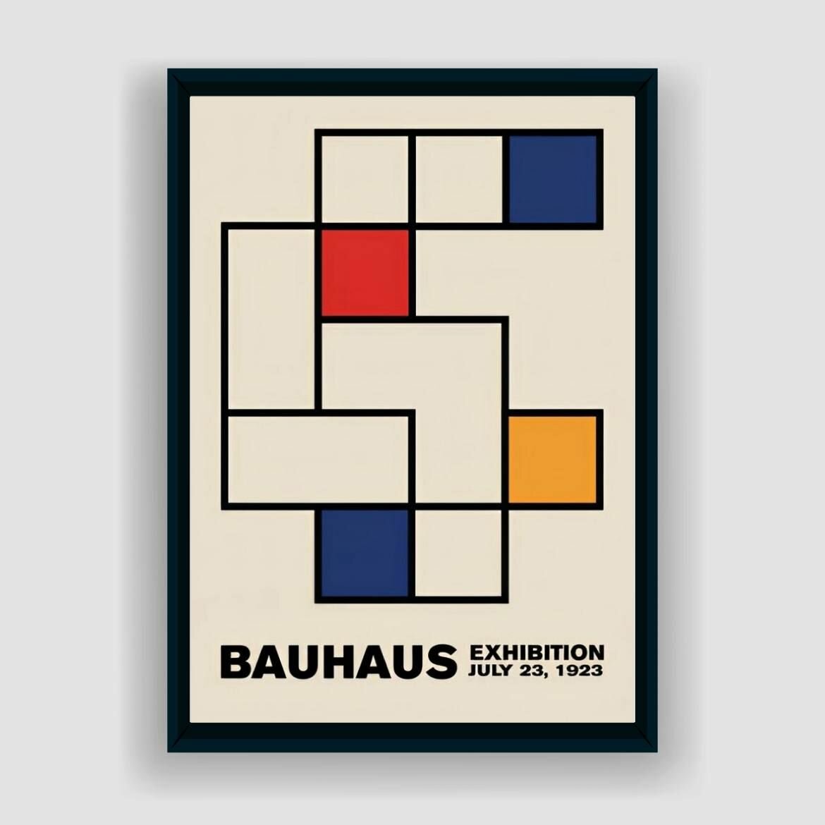 Постер Bauhaus без рамки (А2)