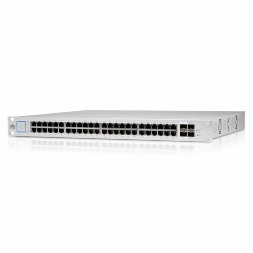 Ubiquiti Коммутатор Ubiquiti UniFi Switch 48 PoE USW-48-PoE Ubiquiti PoE-коммутатор в стойку 48х 1G RJ45 4х SFP раздача 195 USW-48-PoE Вт 072146 USW-48-PoE 118370₽