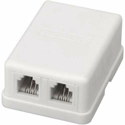 Розетка для телефона Premier 6-022 на 2 гнезда 6P4C для открытого монтажа 4 штуки 375₽