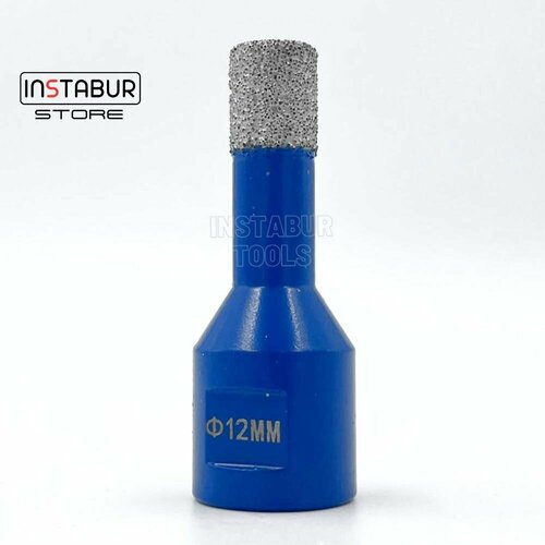 Коронка алмазная 12мм на УШМ М14 Instabur Tools 800₽