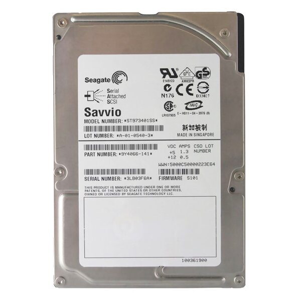 Жесткий диск Seagate ST973401SS 73Gb SAS 2,5" HDD