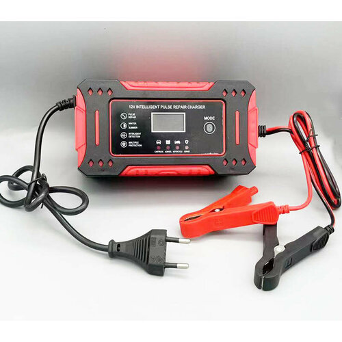 Зарядное устройство для аккумулятора автомобиля и мотоцикла 1980₽