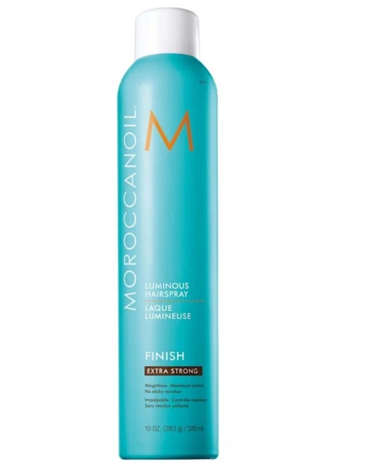 Лак сияющий экстрасильной фиксации для волос Strong Moroccanoil 330 мл