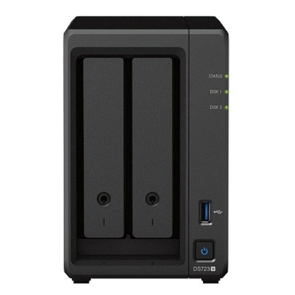 Synology Дисковый массив Synology DS723+ СХД настольное исполнение 2BAY NO HDD