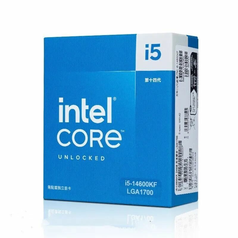 CPU Intel Core i5-14600KF 3.5/5.3GHz 14/20 Raptor Lake Refresh 125W LGA1700 BOX