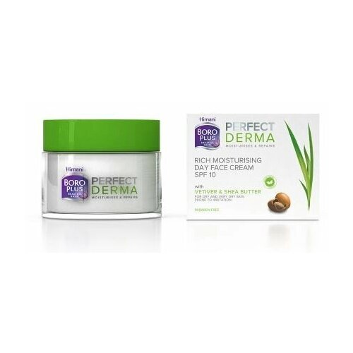 Himani boro plus боро плюс perfect derma интенсивный увлажняющий дневной крем для лица spf 10 50 мл 3уп