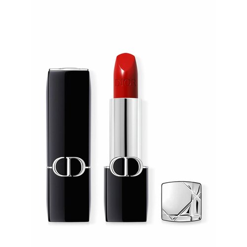 Dior Rouge Помада для губ 999 SATIN помада dior rouge dior metallic помада для губ с металлическим финишем