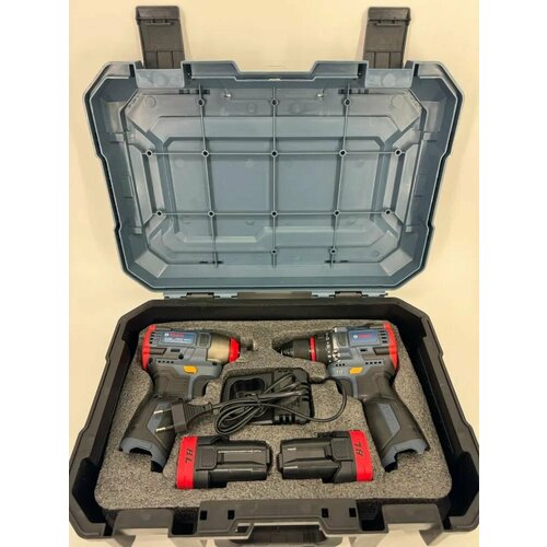 Набор аккумуляторного инструмента гайковерт и шуруповерт 18V 13000₽