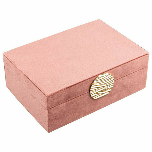 Шкатулка lefard велюр 20х14х75см мдф ткань 5277₽